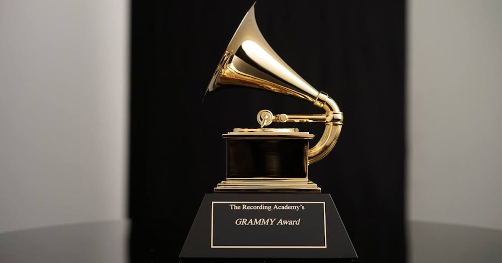 <p>General logo for the Grammy Awards.</p>