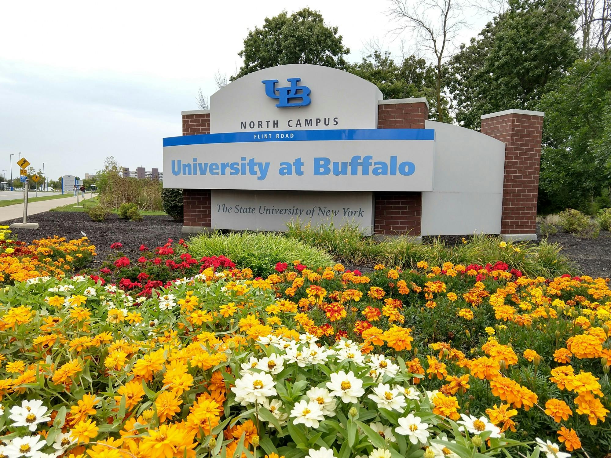 UB entrance sign.