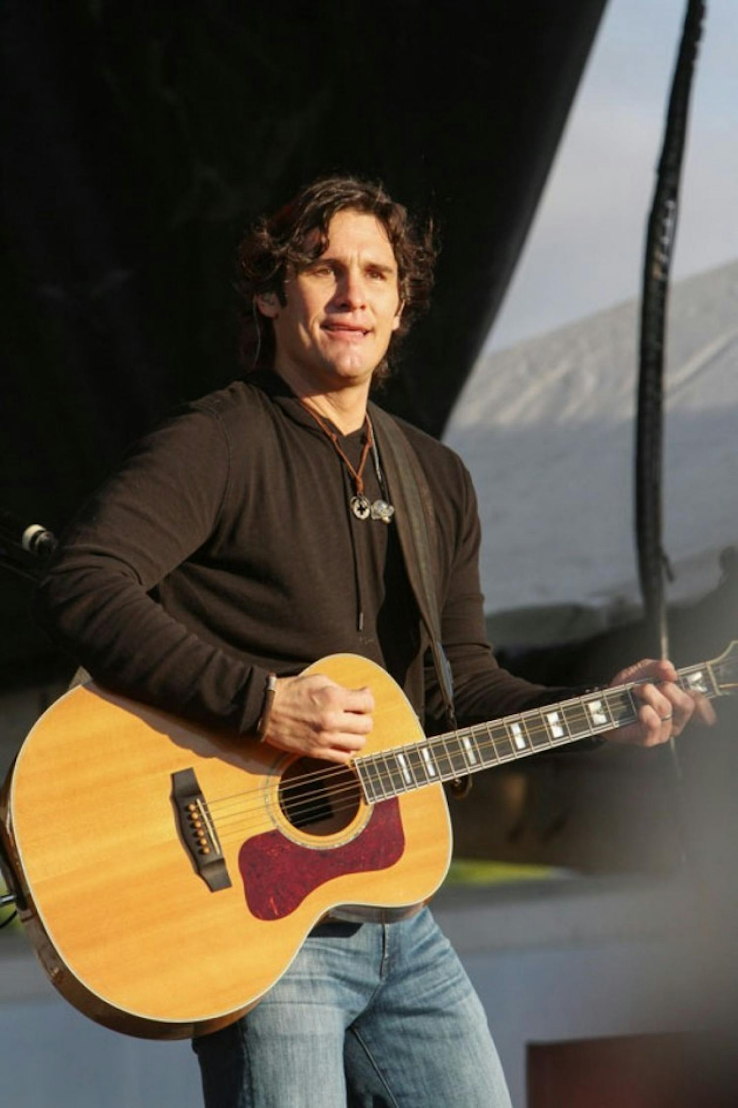 Country star Joe Nichols was the second artist to appear this
season as part of UB Athletics&rsquo; Tailgate Concert Series. He played a
collection of his own work, including his hit single &ldquo;Sunny and 75.&rdquo;
Chad Cooper, The Spectrum