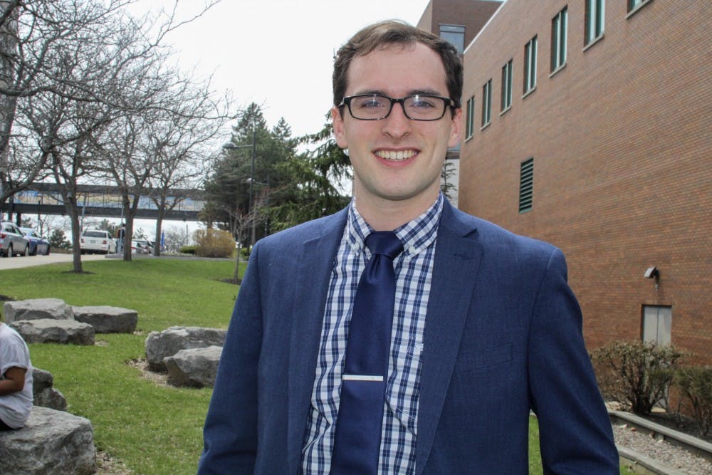 Junior political science and computer science major Mike Brown has been elected for a second term as UB Council student representative. Brown’s plans for his second term include improved parking and a implementing a student-centric budgeting system.