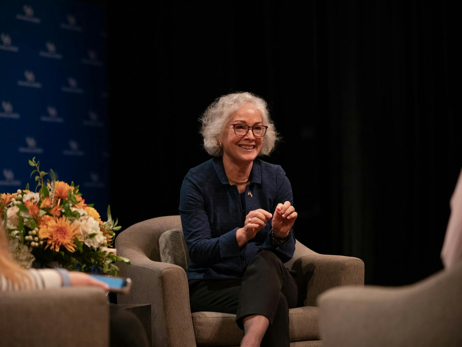 Former U.S. ambassador to Ukraine Marie Yavanovitch spoke with The Spectrum before her Distinguisher Speaker Series speech at UB’s Center for the Arts.