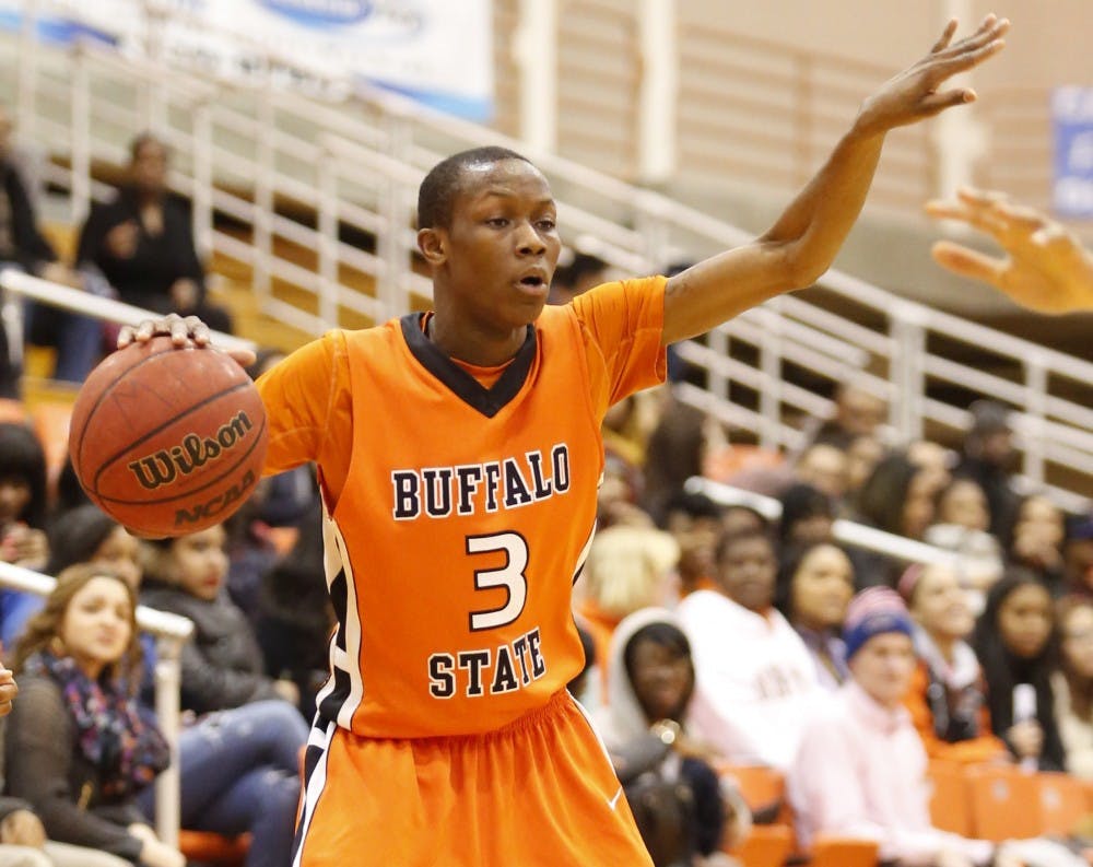 <p>Bradley Doyley, a former player for the Buffalo State men's basketball team and a senior business major, died on Thursday. Buffalo Police is investigating his death as a possible fraternity hazing incident.</p>