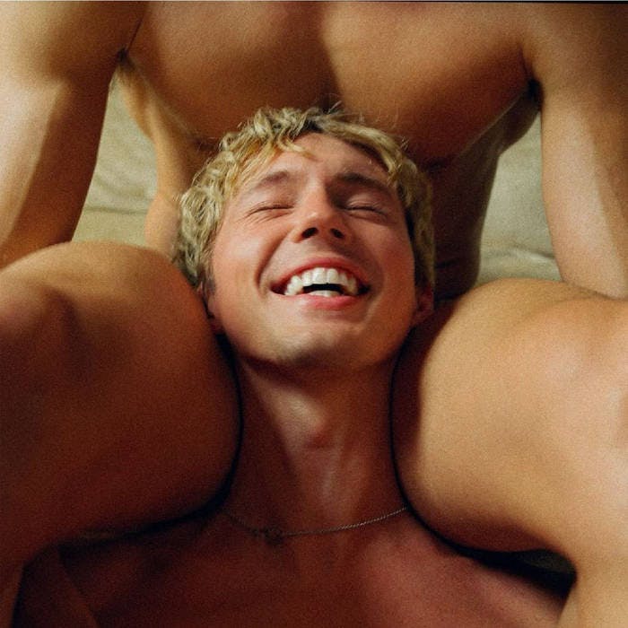 Album cover for Troye Sivan's latest project, "Something to Give Each Other."