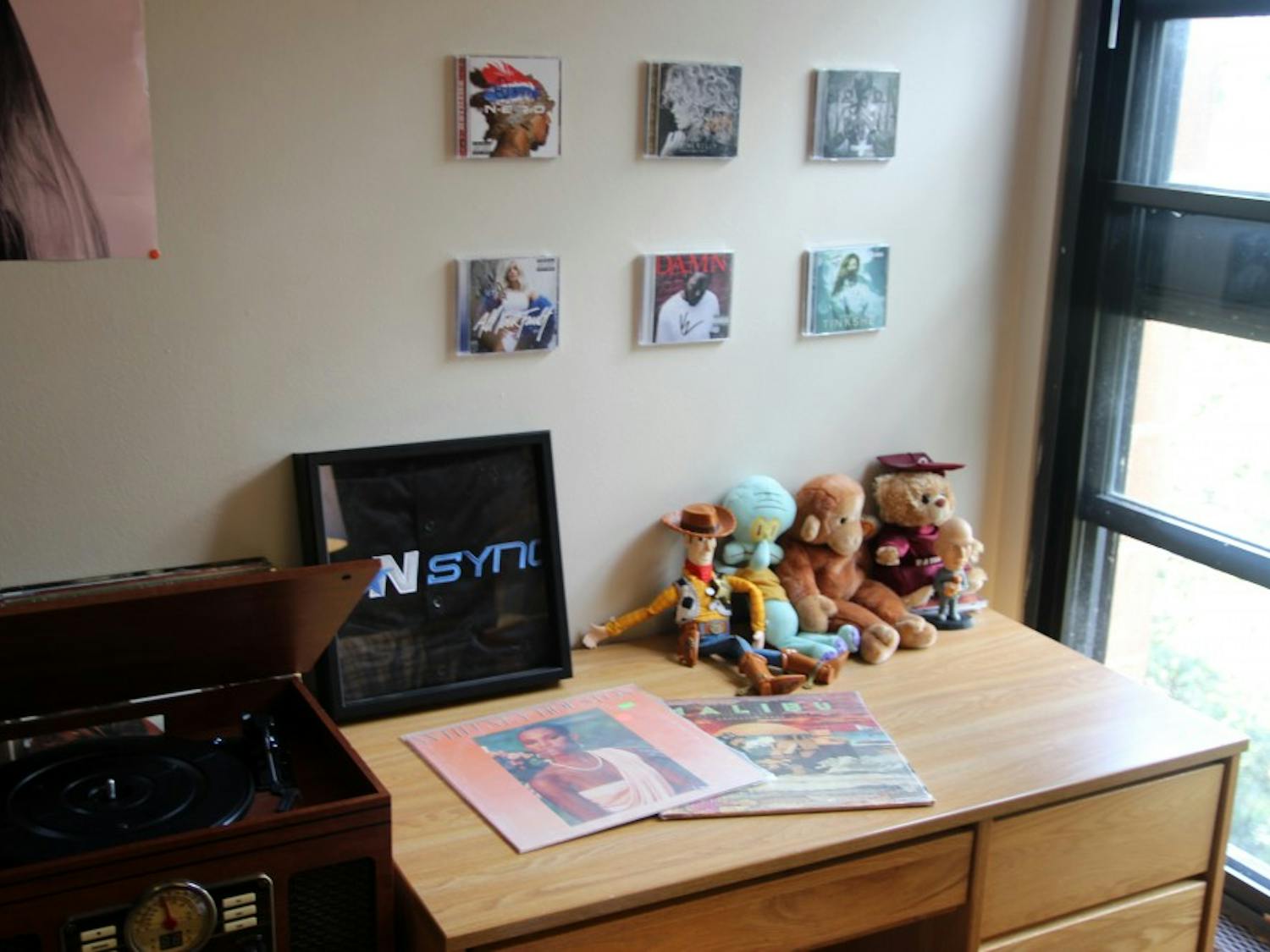 Vinyl, autographed items, and plush toys can add a unique spark to just about any dorm room. Not only are these items nice to look at, but they serve as great conversation starters.