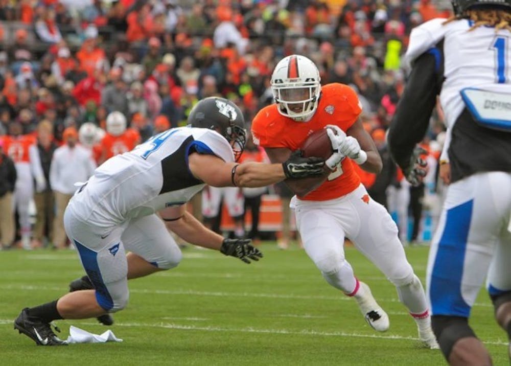 <p>Junior running back Fred Coppet ran for 65 yards and the game-winning touchdown in Bowling Green's 36-35 victory over Buffalo last season. The Bulls host the Falcons Saturday at UB Stadium. </p>