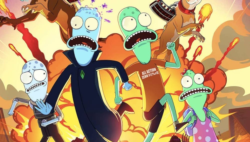 Don’t be fooled by the similar animation style or familiar voice actors; this show is not “just another” “Rick and Morty” clone.