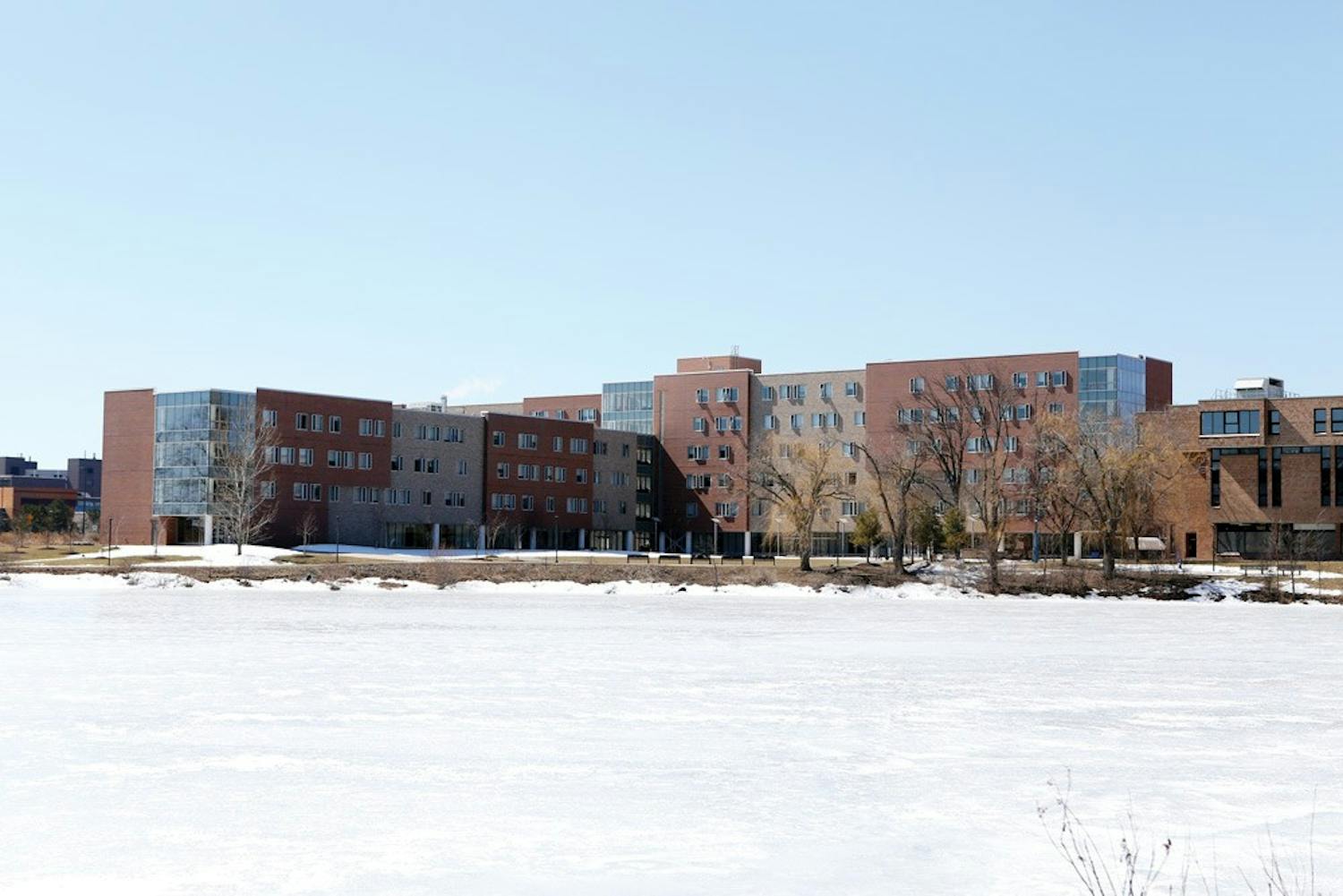 Over 7,000 students live in residence halls and campus apartments on North and South Campuses. To make housing selection simpler, UB housing has created a random lottery selection that not many students are pleased with. Greiner Hall on North Campus is one of the dorms preferred by UB students.