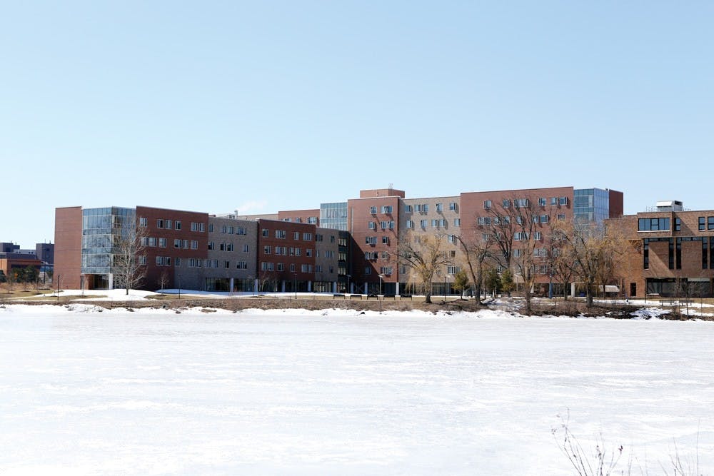 <div>Over 7,000 students live in residence halls and campus apartments on North and South Campuses. To make housing selection simpler, UB housing has created a random lottery selection that not many students are pleased with. Greiner Hall on North Campus is one of the dorms preferred by UB students.</div>