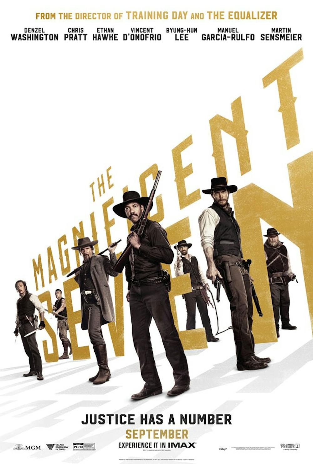 <p>"The Magnificent Seven" is one of the few must-see movies being released in September.</p>