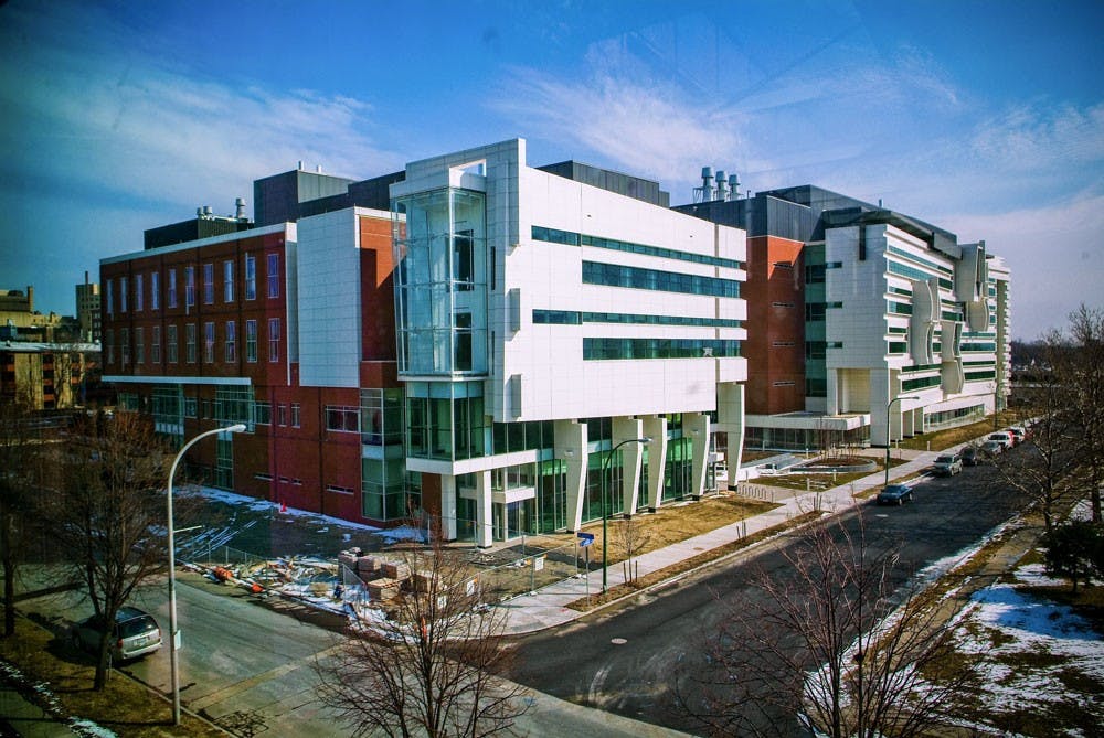 <p>Jacobs School of Medicine and Biomedical Sciences is located in downtown Buffalo.&nbsp;Forty-five students out of 143 in the current graduate class will begin residency training in Buffalo.</p>