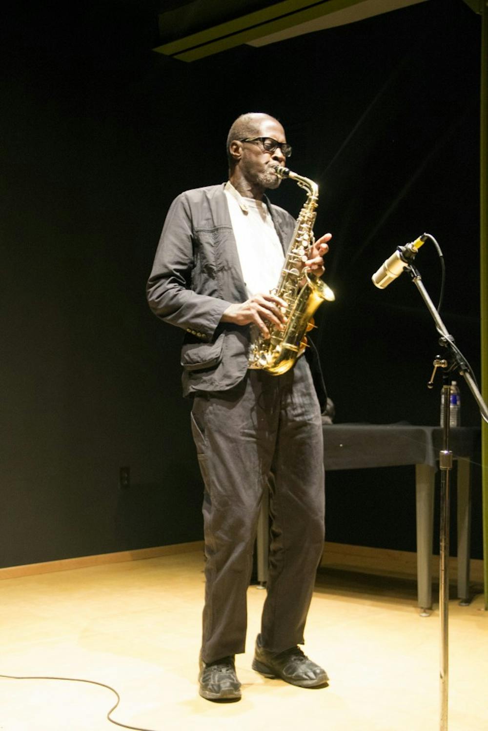 <p>Charles Gayle, a free jazz multi-instrumentalist, performed at Hallwalls Contemporary Arts Center on Friday night. The artist, whose career spans as far back as the ‘60s, intimately played with expression in mind on the piano and saxophone.</p>