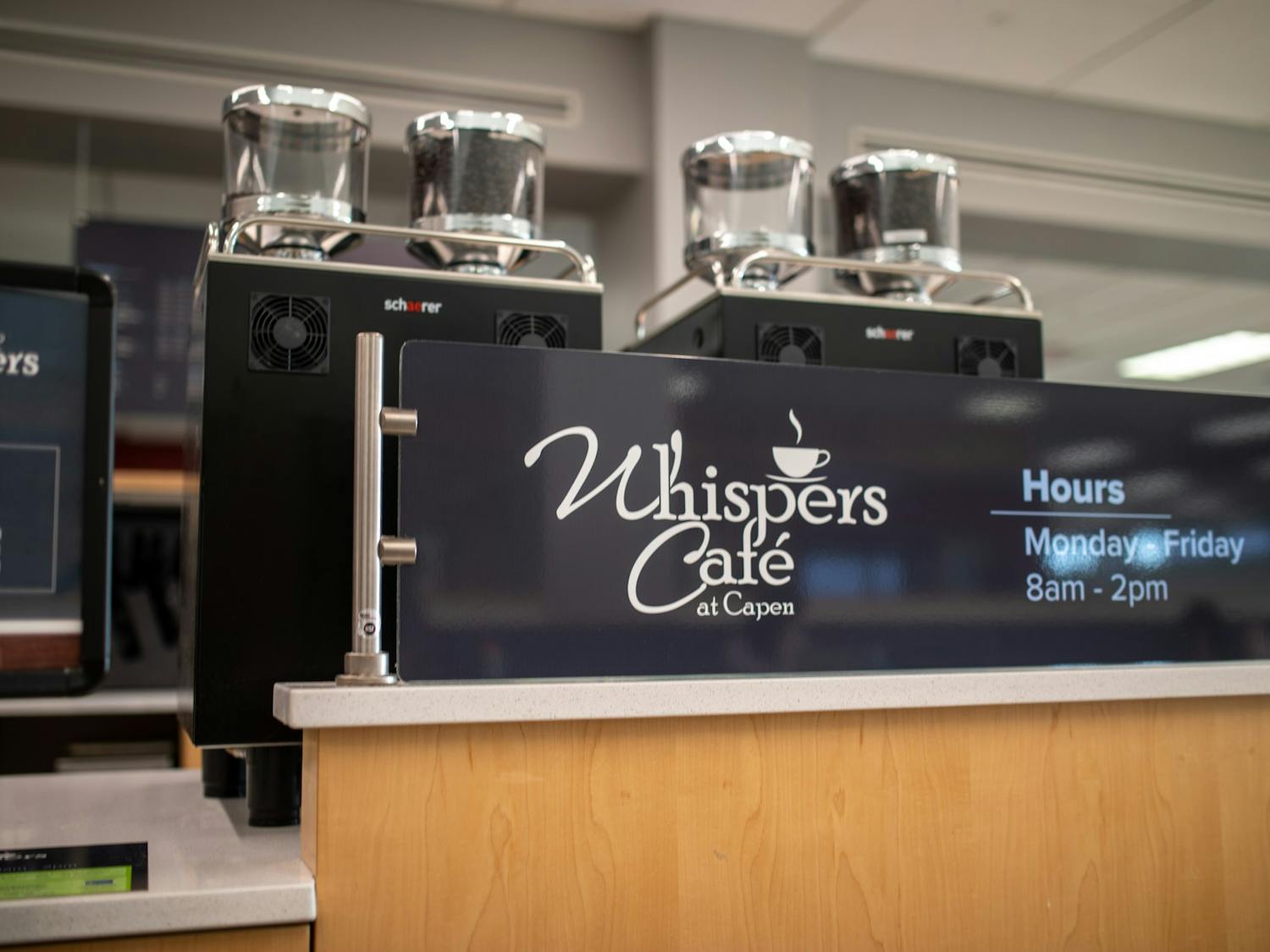 &nbsp;Whispers Café and Hubies have re-opened on UB’s North Campus.&nbsp;