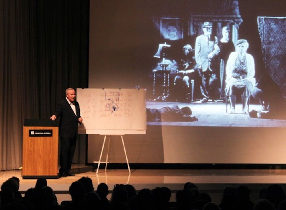 Robert Wilson - director, artist, visionary, performer and playwright - rarely makes public appearances. But he made an exception Thursday night at the Albright-Knox Art Gallery to discuss his life&rsquo;s work and his inspirations.&nbsp;Cletus Emokpae, The Spectrum