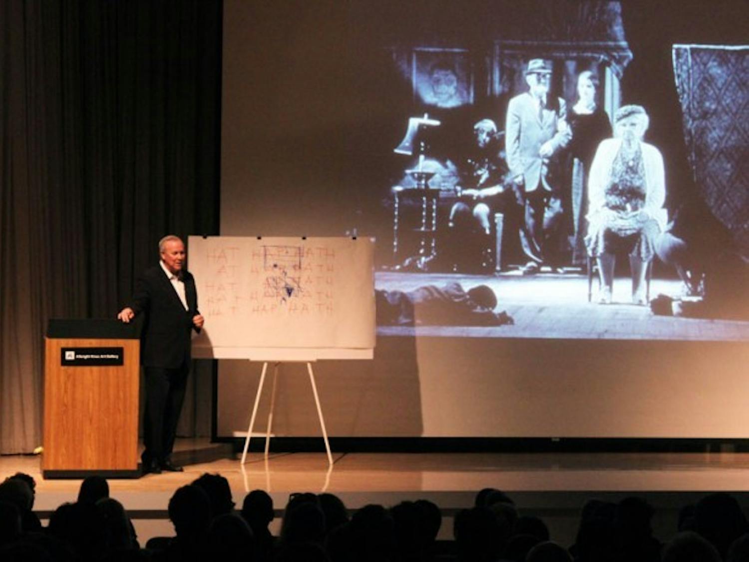 Robert Wilson - director, artist, visionary, performer and playwright - rarely makes public appearances. But he made an exception Thursday night at the Albright-Knox Art Gallery to discuss his life’s work and his inspirations. Cletus Emokpae, The Spectrum