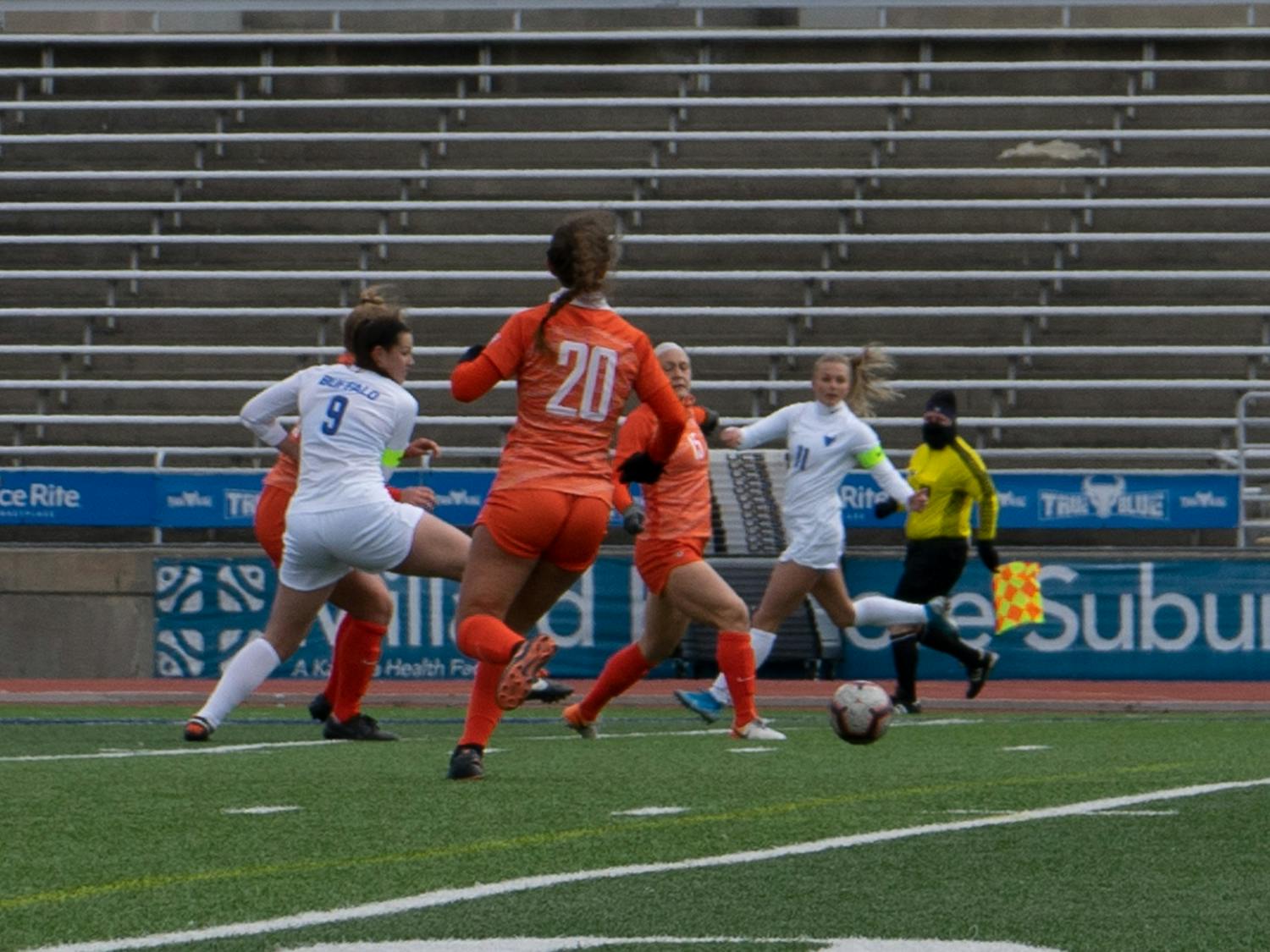 UB defeated Bowling Green, the defending MAC champions, 2-1 on March 14.