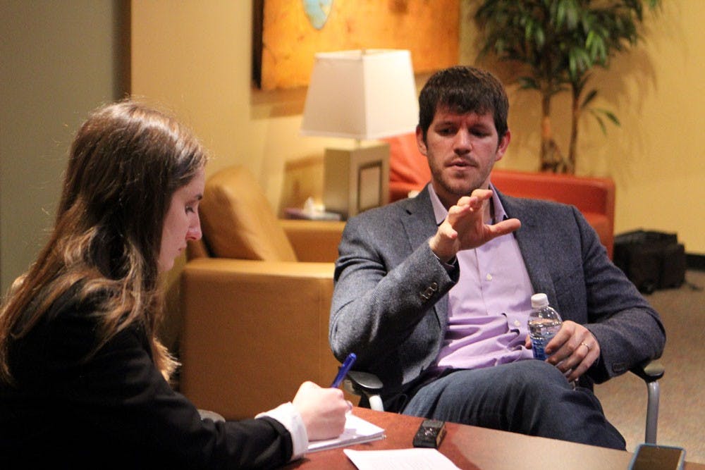 <p><em>Spectrum</em> editor Hannah Stein sits down with Brandon Stanton before he speaks at UB’s Distinguished Speaker Series.</p>