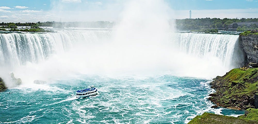 <p>The Maid of the Mist tour allows visitors to get a closer look into Niagara Falls. The tour is now open until Nov. 8, which means there’s still a month to take the tour.</p>