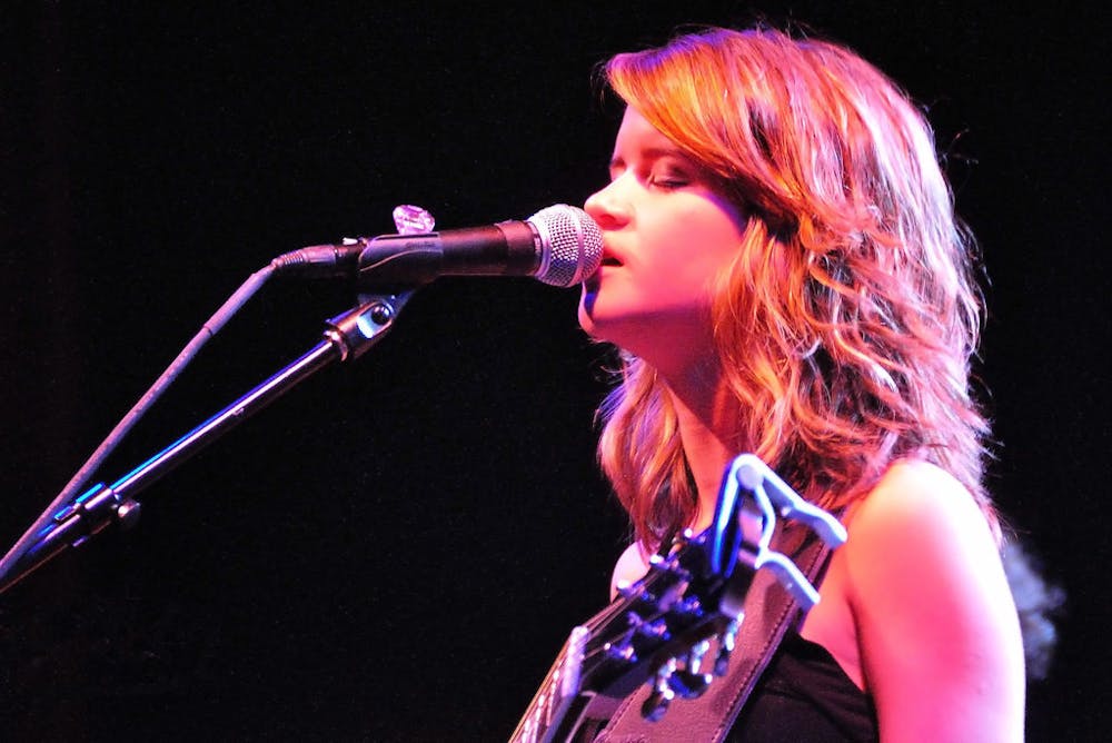 Maren Morris performs at the Granada Theater in Dallas, Texas.