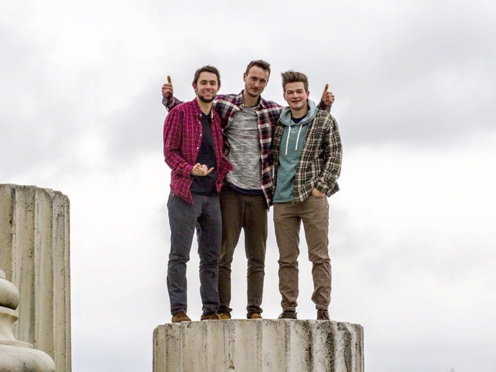 <p>UB students Chris Komin, Jake Dixon and George Gombert are hoping to qualify for the “Red Bull Can You Make It?” challenge in which they would travel to Europe and use 24 cans of Red Bull as their only means of payment.</p>