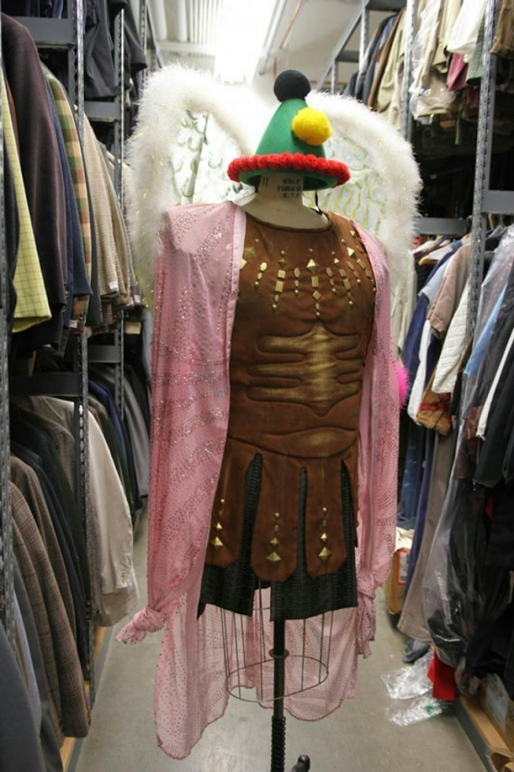Hundreds of costumes are stowed away in the Theatre
Department&rsquo;s costume shop, a wardrobe filled with clothing from
the shows performed at UB. Chad Cooper, The Spectrum&nbsp;