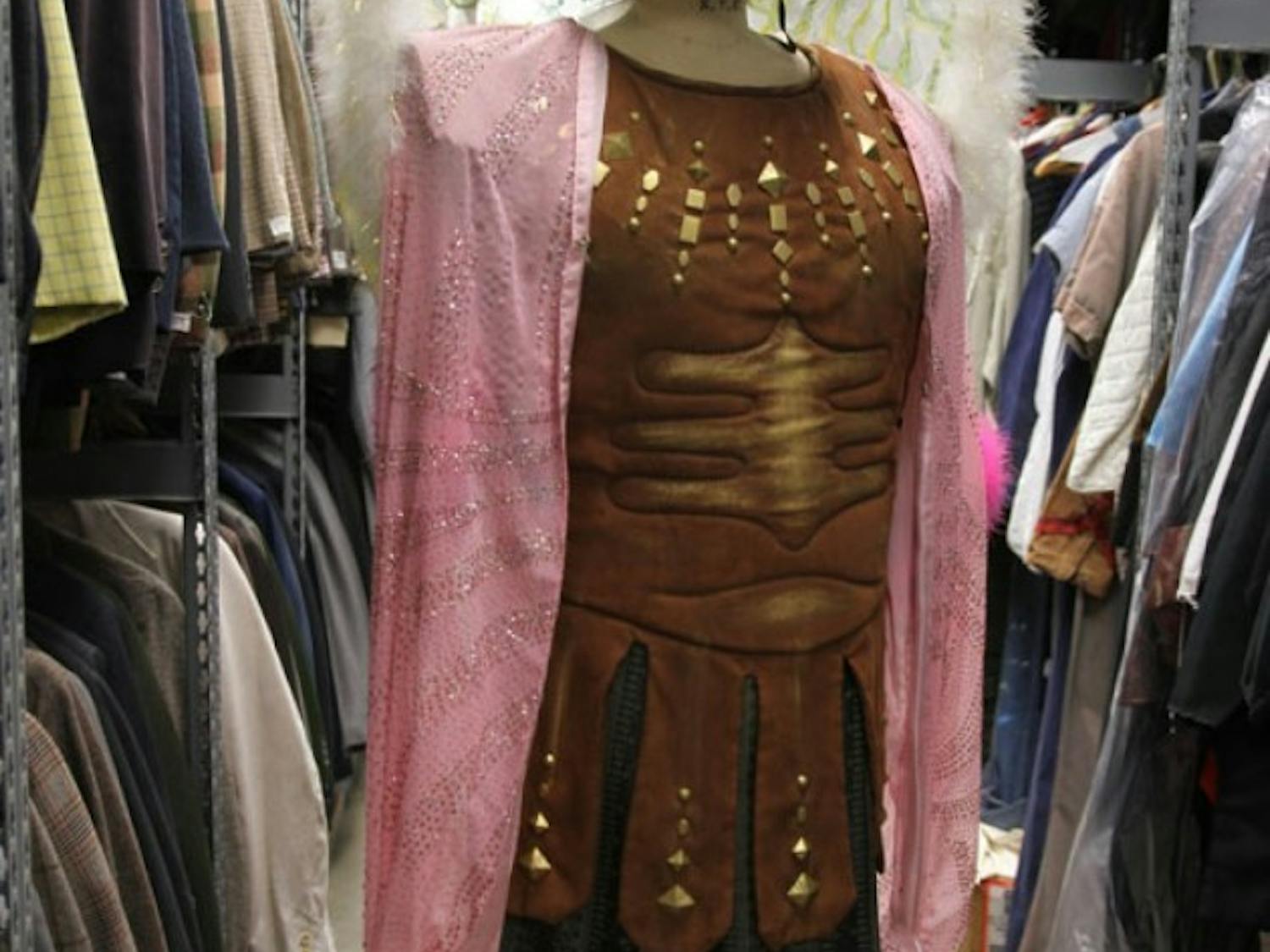 Hundreds of costumes are stowed away in the Theatre
Department’s costume shop, a wardrobe filled with clothing from
the shows performed at UB. Chad Cooper, The Spectrum 