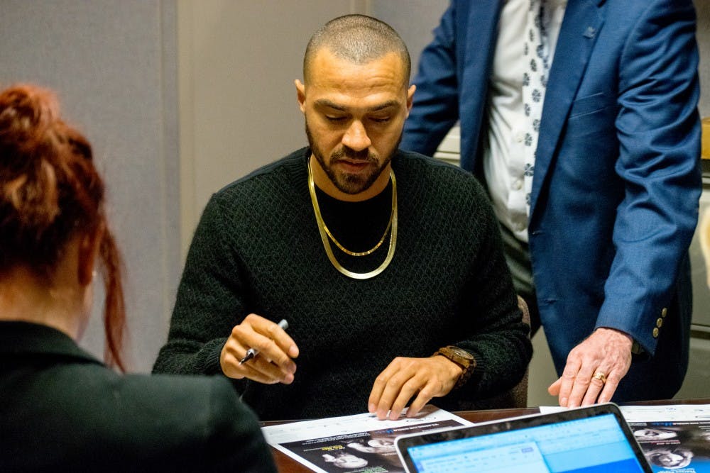 <p>Spectrum editor Maddy Fowler sat down with actor and activist Jesse Williams before he spoke at UB's Distinguished Speakers Series.</p>