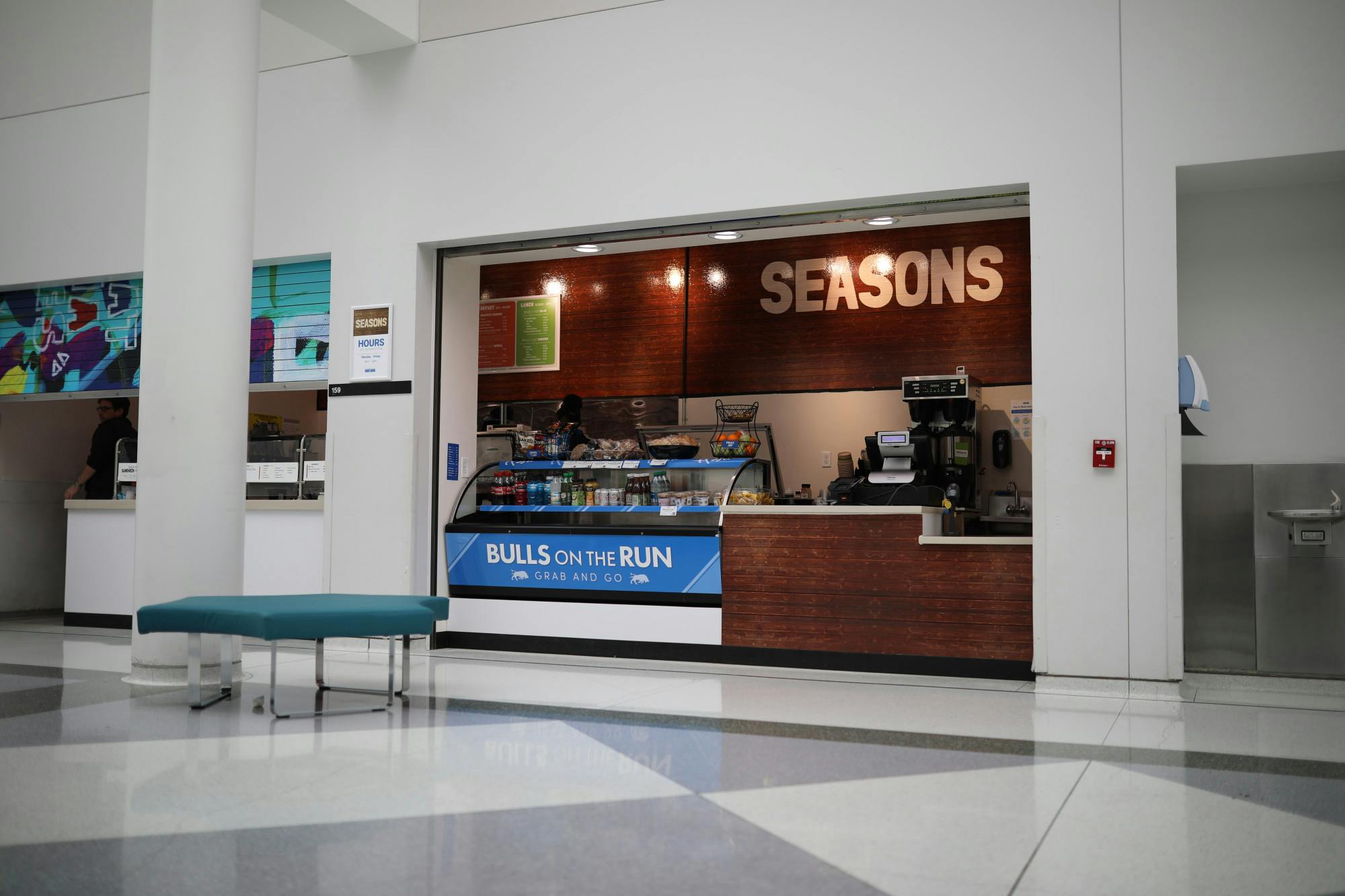 Seasons cafe in the CFA has recently reopened after closing down during the COVID-19 pandemic in 2020.