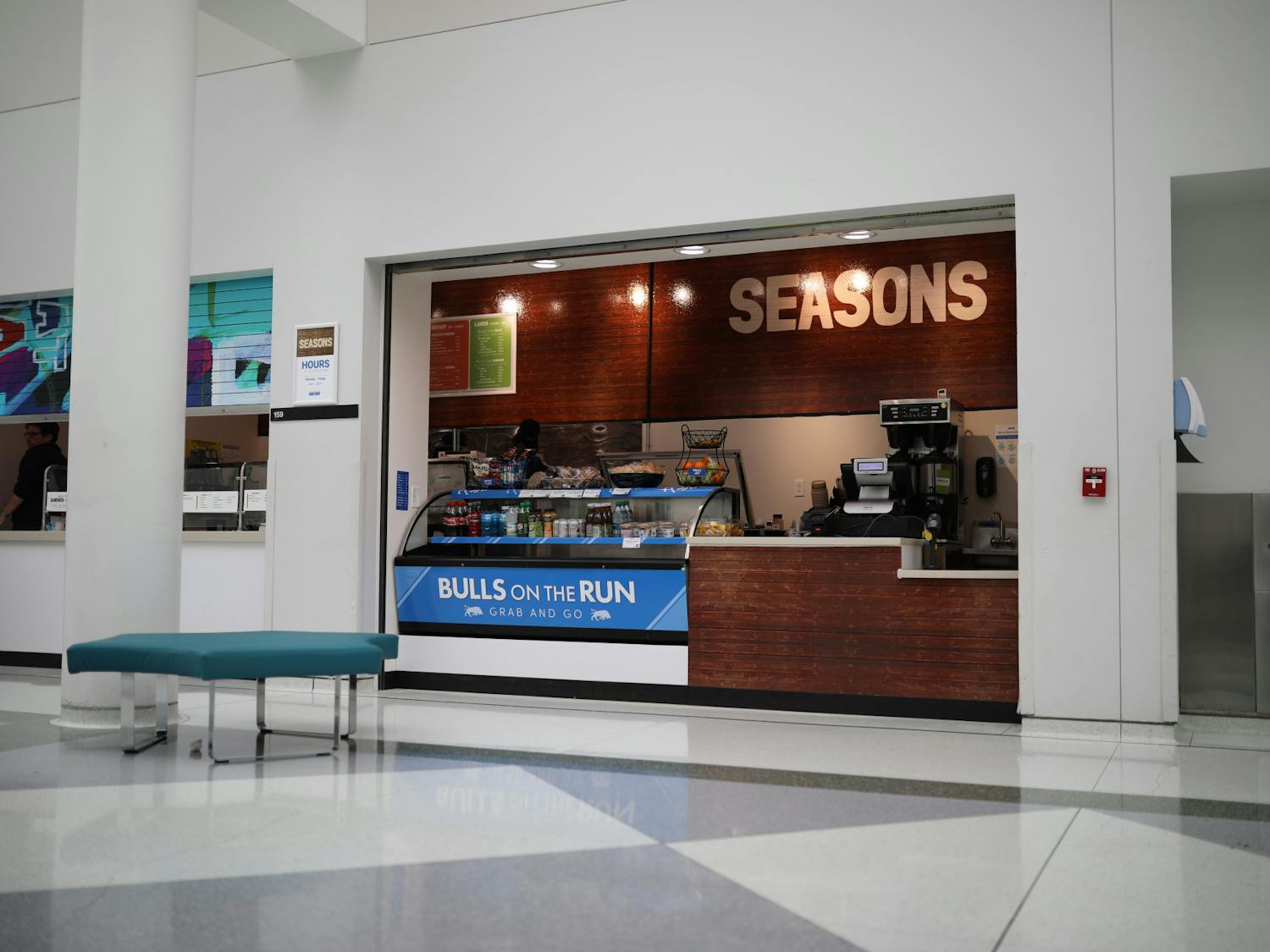 Seasons cafe in the CFA has recently reopened after closing down during the COVID-19 pandemic in 2020.