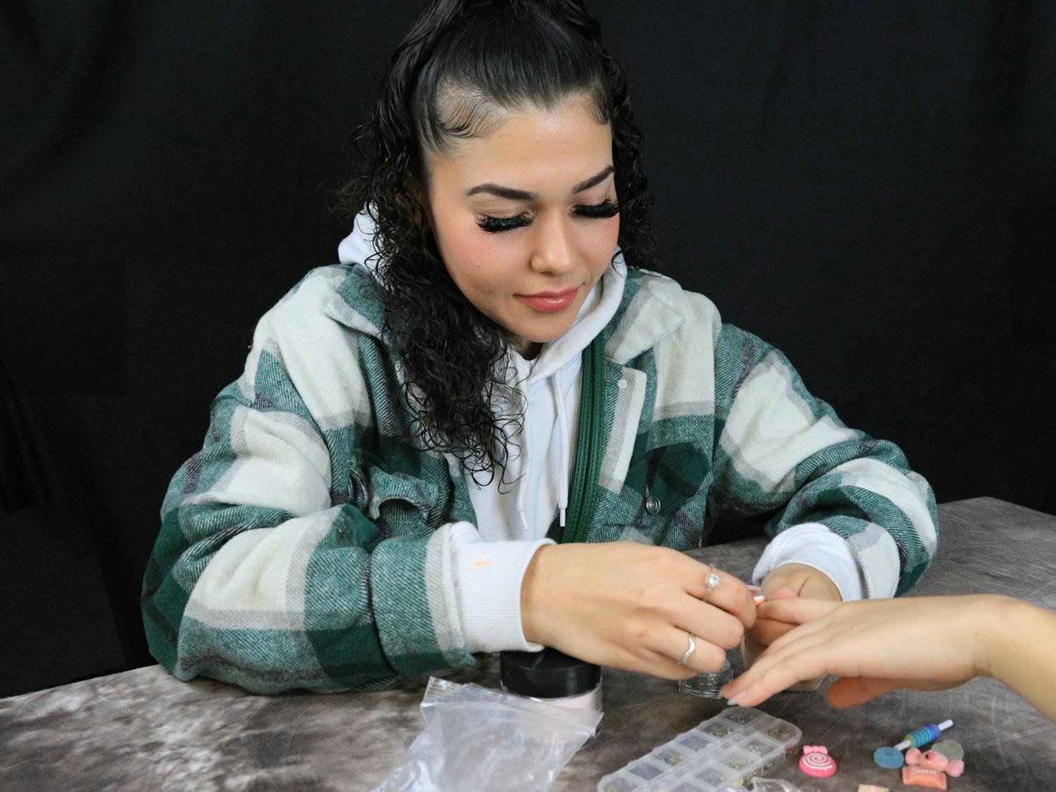Erielle Ortiz started her business by selling $20 sets in her hometown of Queens, New York.