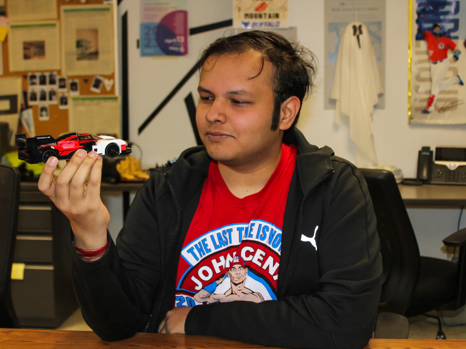 Computer science major Aryman Mishra.