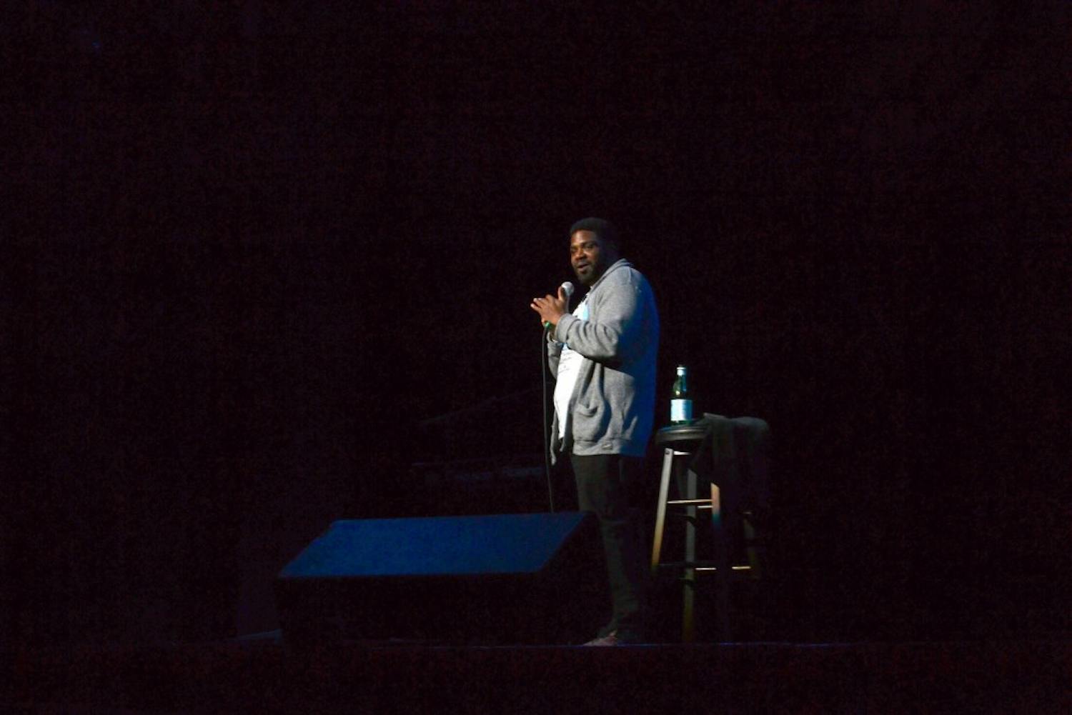 SNL Ron Funches&nbsp;appeared with comedians Anna Drezen and Alex Moffat&nbsp;as part of SA's Comedy Series Friday night.&nbsp;