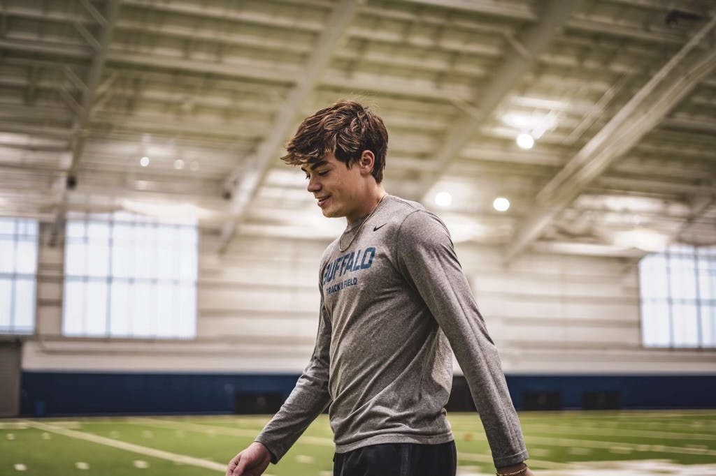 Tal Hamel is a junior sprinter.