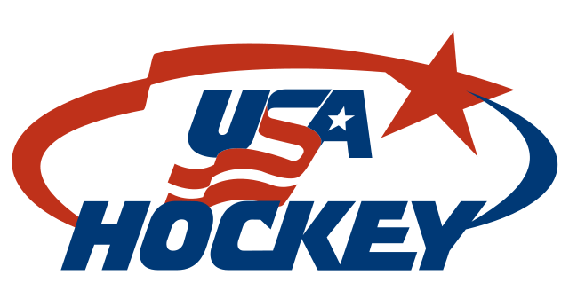 Team USA Hockey logo.
