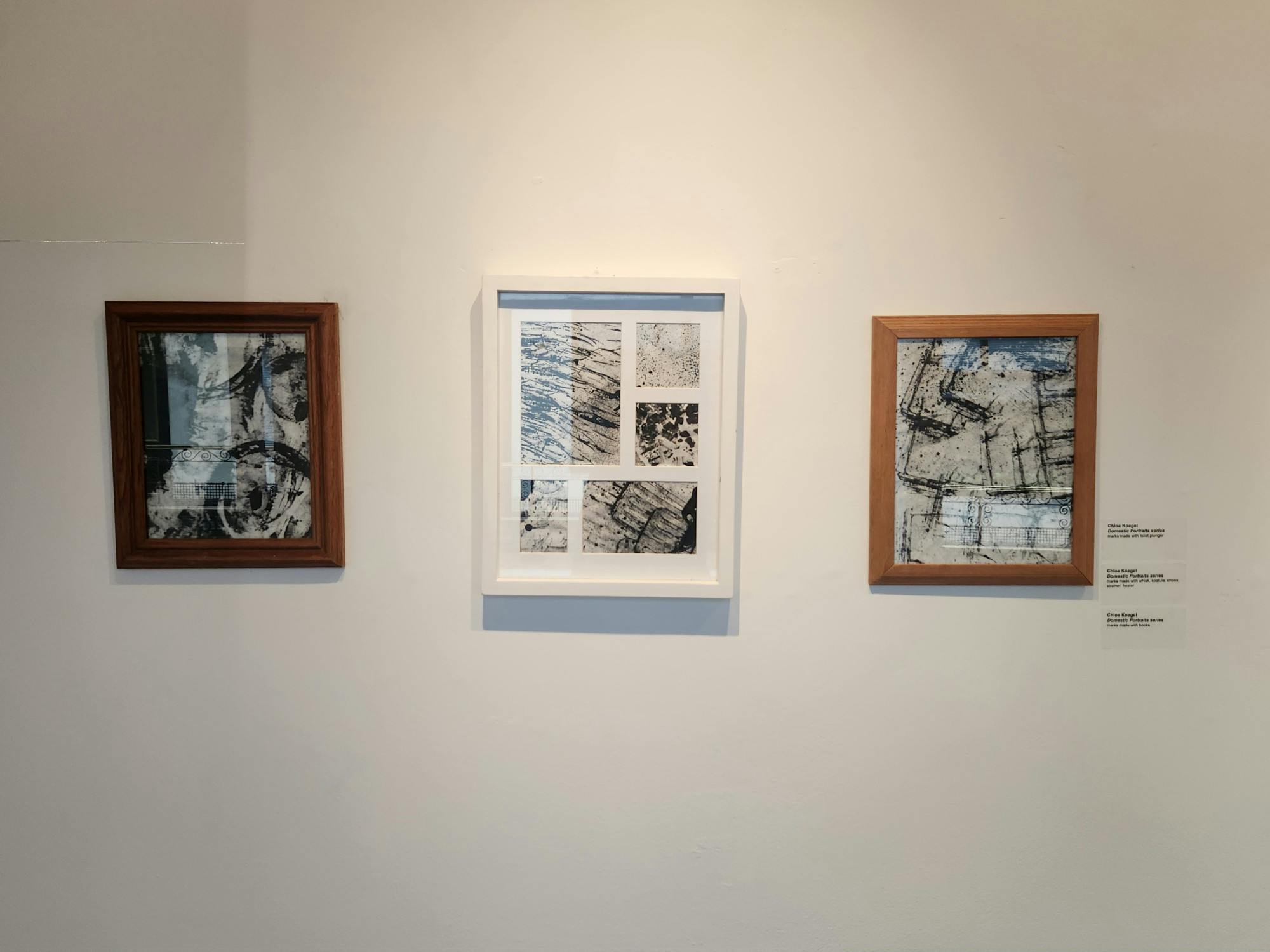 The “Domestic Portraits Series” by Chloe Koegel.