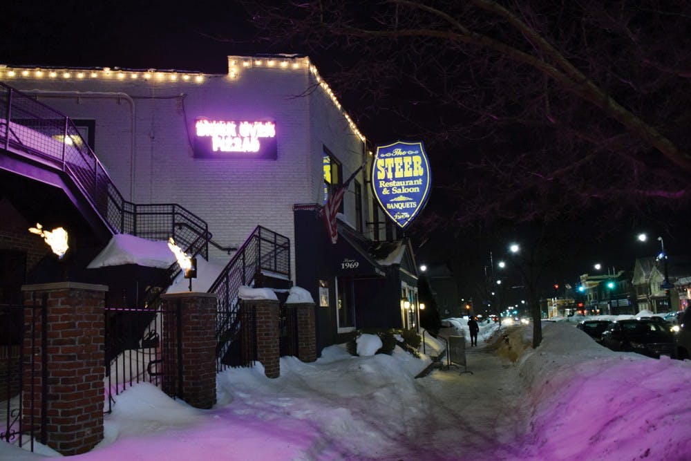 <p>The Steer, located on Main Street in the University Heights, was one of three local bars where police held an operation focused on fake IDs Thursday night and Friday morning. Seventeen people - including 13 UB Students - were arrested for presenting a fake ID or using another person’s ID.</p>
