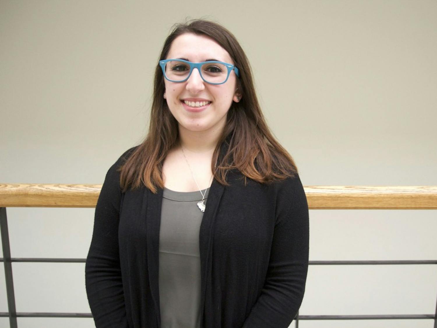 Students with high academic achievement and involvement in the Class of 2016 are being recognized as the “Outstanding Senior” in their department. Ashley Cercone (pictured), a senior anthropology and classics major received the award in the anthropology department.