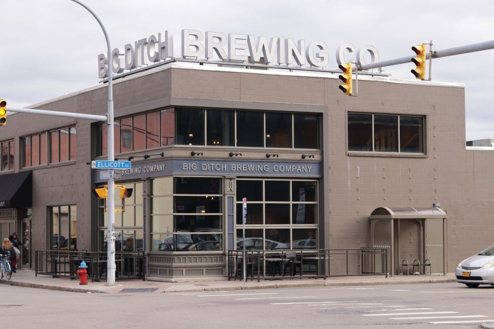 Big Ditch Brewery is in the heart of downtown Buffalo and only a couple blocks from UB's Downtown Campus.