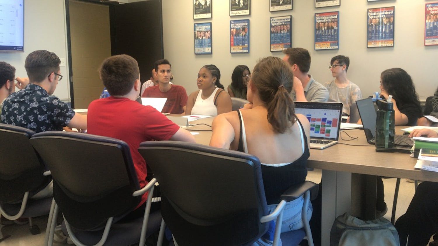 Josh Korman, Student Association’s attorney, attended the Board of Directors meeting on Thursday to discuss the changes to SA with it becoming a not-for-profit.