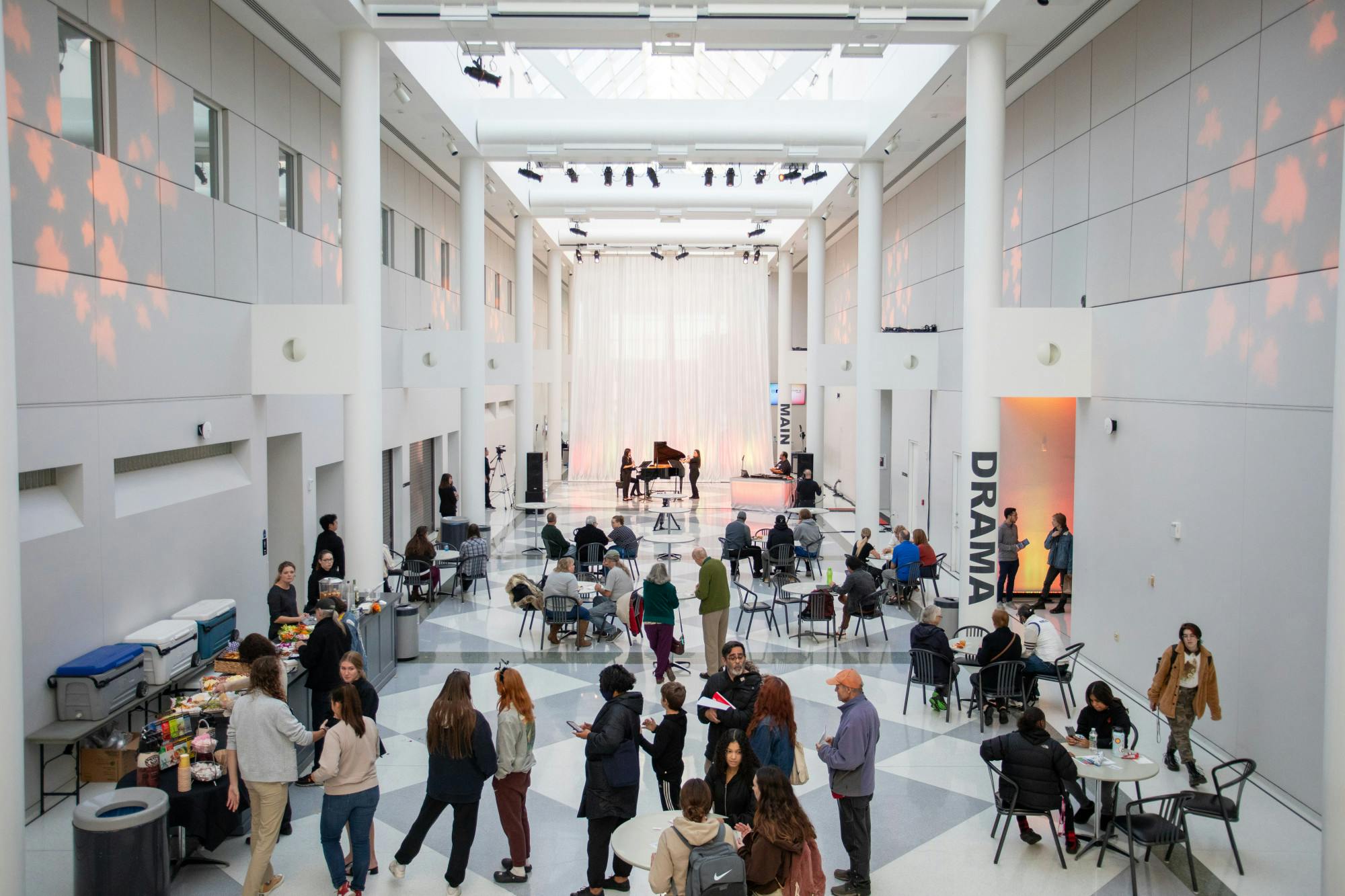 Buffalo community members get involved in the ongoings of the art scene during the annual "Art in the Open" event hosted in the Center for the Arts.