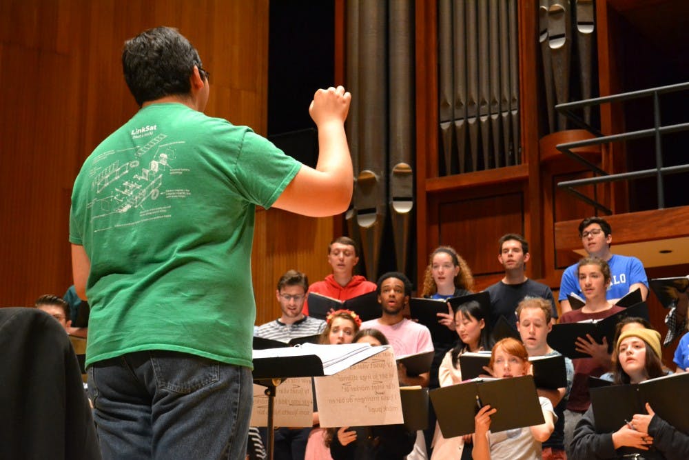 UB Chorus and UB Choir will be taking to Slee Hall on May 11 for “Stars,” a celebration of the night sky with music and poetry.