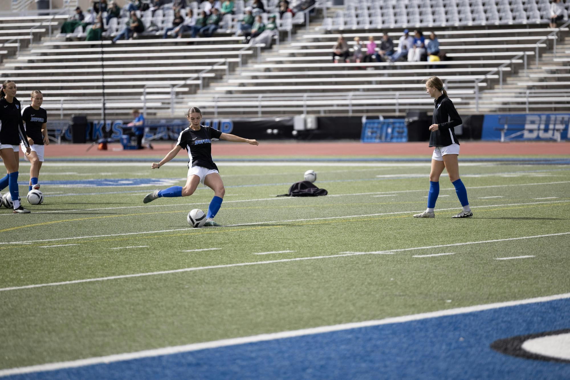 The Bulls looked to extend their five-game unbeaten streak, but fell to the Eastern Michigan Eagles in its first MAC loss with a score of 0-2 Sunday at Broadview Stadium.