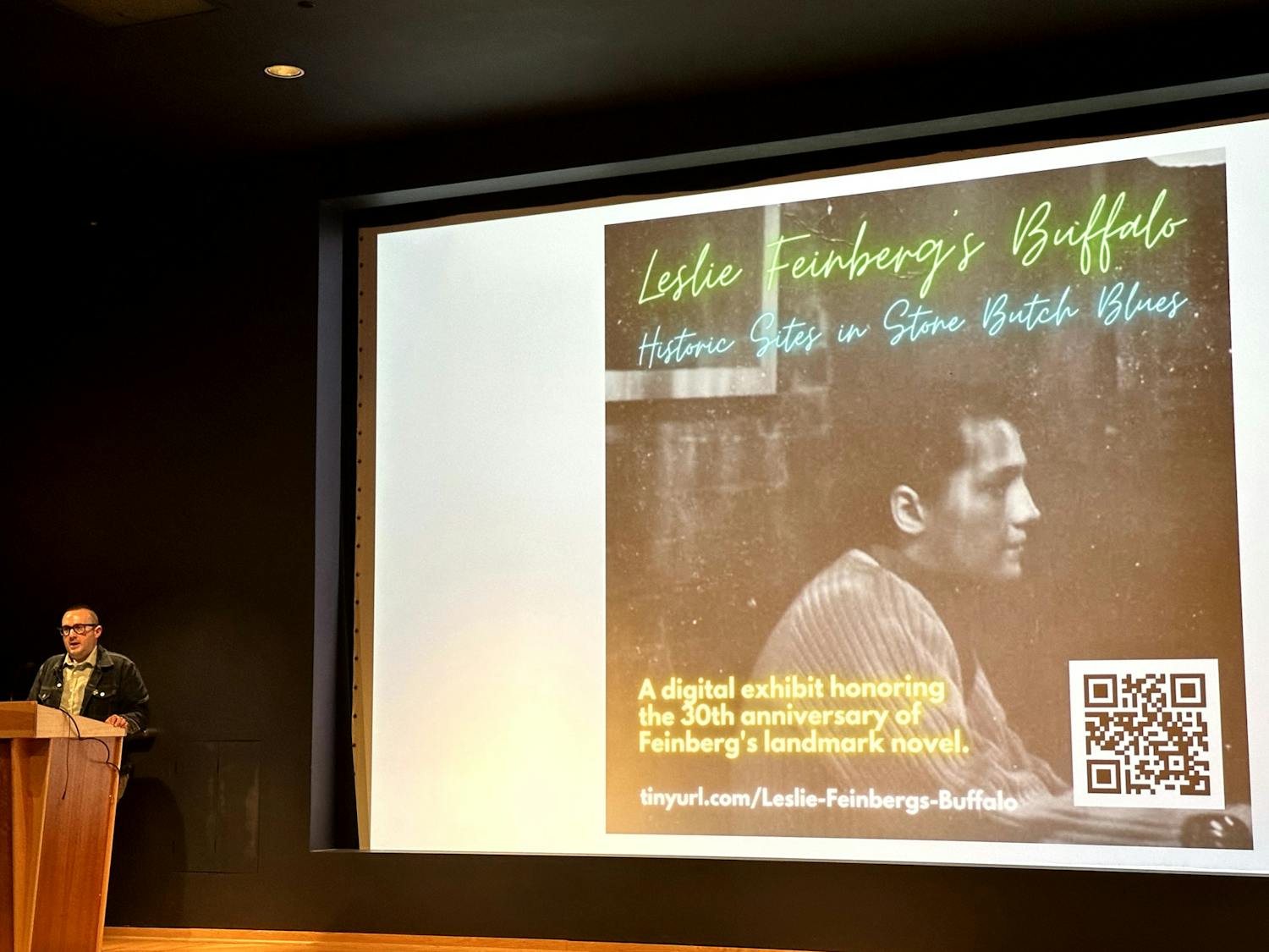 Jeff Iovannone presents his latest project, “Leslie Feinberg’s Buffalo” at UB.