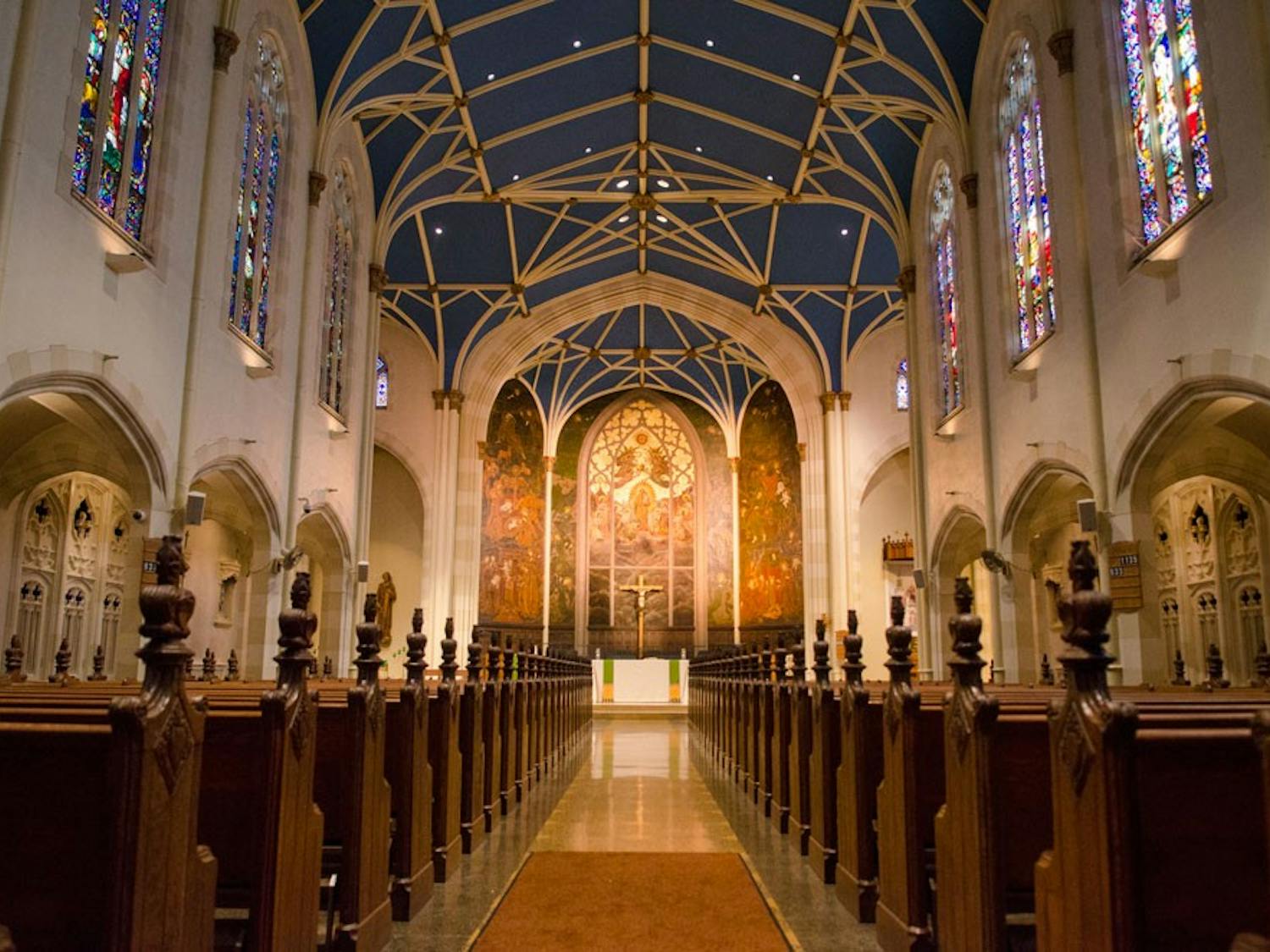 St. Joseph University Parish on South Campus is a place for UB students to attend mass and continue their religious faith while in college. The pastor, Father Jack, said he tries to cater the 8 a.m. Sunday mass to college students.