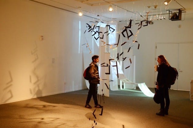 On Thursday, the Open CFA&rsquo;s relaxed atmosphere gave attendees a chance to talk with artists about their process and work. The Center for the Arts (CFA) was host to paintings, photo projects, films and perfoemances by graduate students in the various art departments.&nbsp;
Kainan Guo, The Spectrum