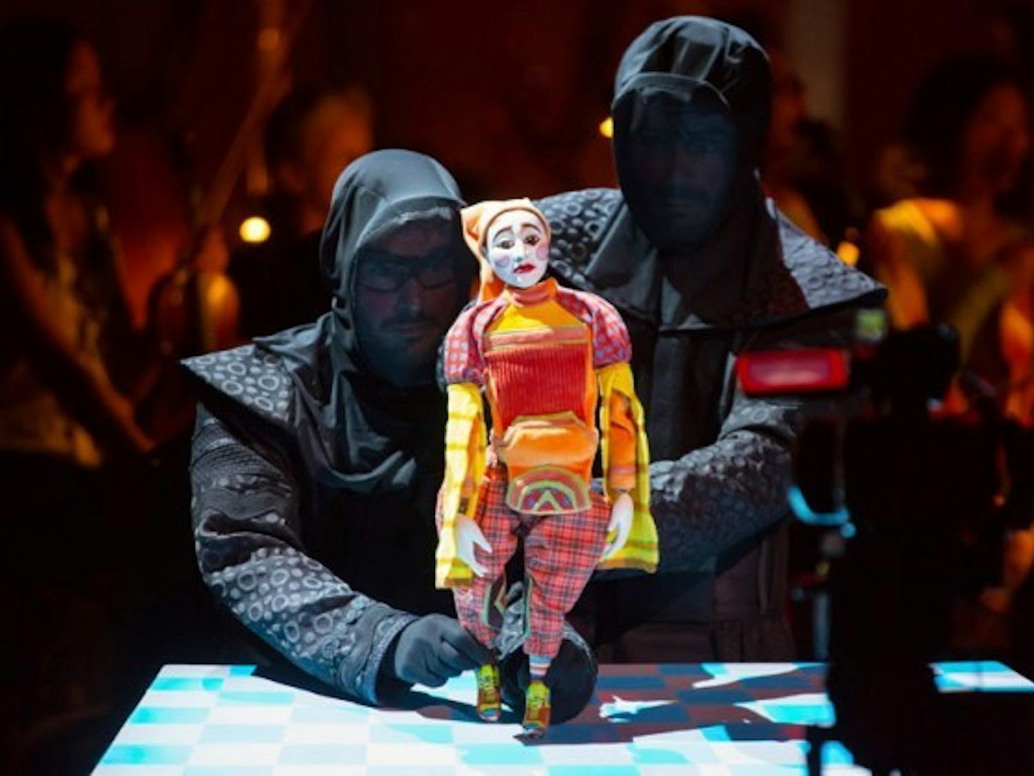 Much like one of Fitch’s previous plays, “Petrushka,” “How Did We…?” is a visual marvel that combines the visual imagery on stage with the imagery of the audiences imagination. Courtesy of UB News Center