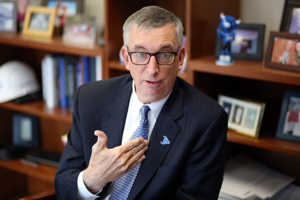 <p>Vice President for Student Life A. Scott Weber will serve as UB’s interim provost upon Charles Zukoski’s departure on Oct. 1.</p>