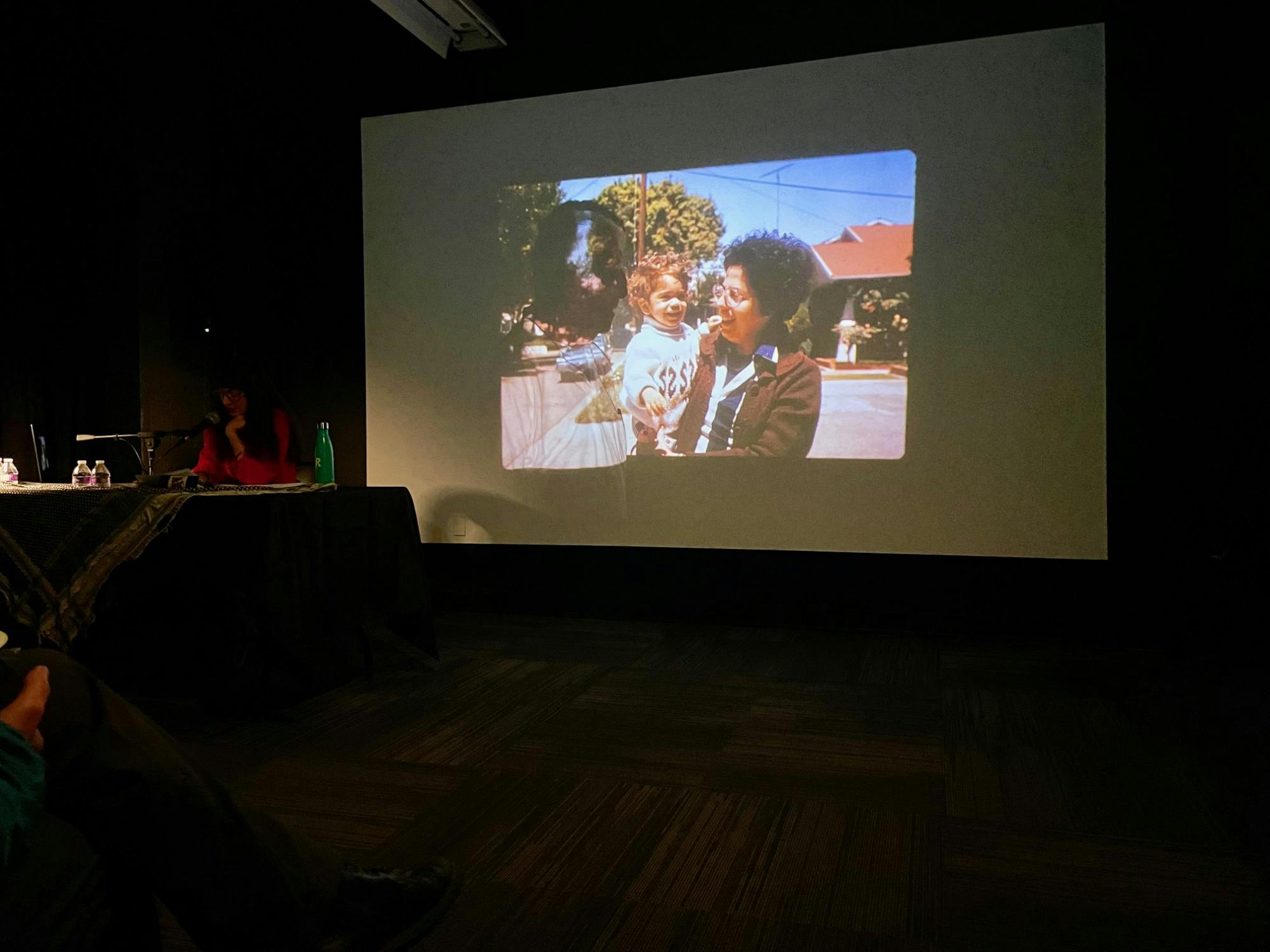 Photo from the poetry reading at he Tri-Main Center.