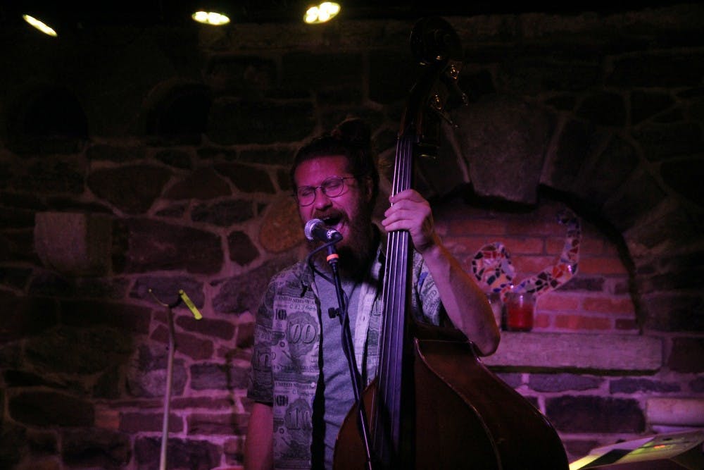 <p>Bassist and singer Casey Abrams performed songs and covers&nbsp;new and old at Babeville's The&nbsp;9th Ward on Saturday night.&nbsp;</p>
