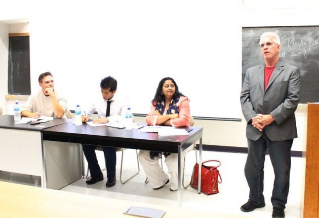 &ldquo;Martin Luther King and Gandhi: Are They Still Relevant?&rdquo; focused on the relevance of today&rsquo;s non-violent movements and Gandhi and King&rsquo;s values and approaches to non-violent movements. The panel was held on the International Day of Non-Violence, a day the United Nations declared to coincide with Gandhi&rsquo;s birthday.&nbsp;Priscilla Kabilamany, The Spectrum