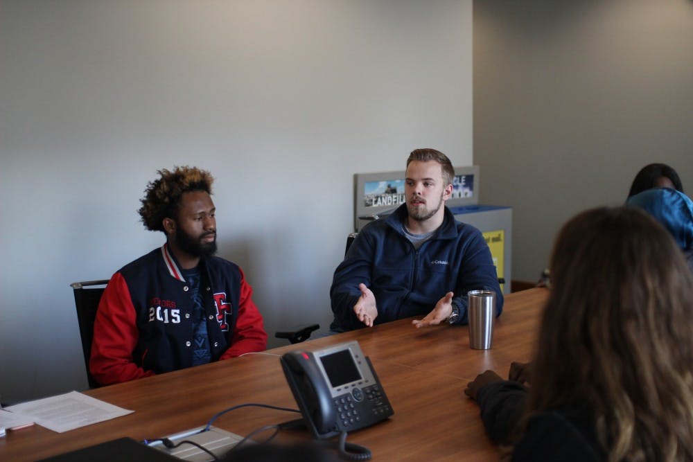 <p>Tristan Reynolds, a senior mechanical engineering major and SU manager, discussed how the Student Union is not student-friendly. Club officials, SA government and others involved in the SU met on Wednesday to discuss UB’s Student Union Master Plan.</p>